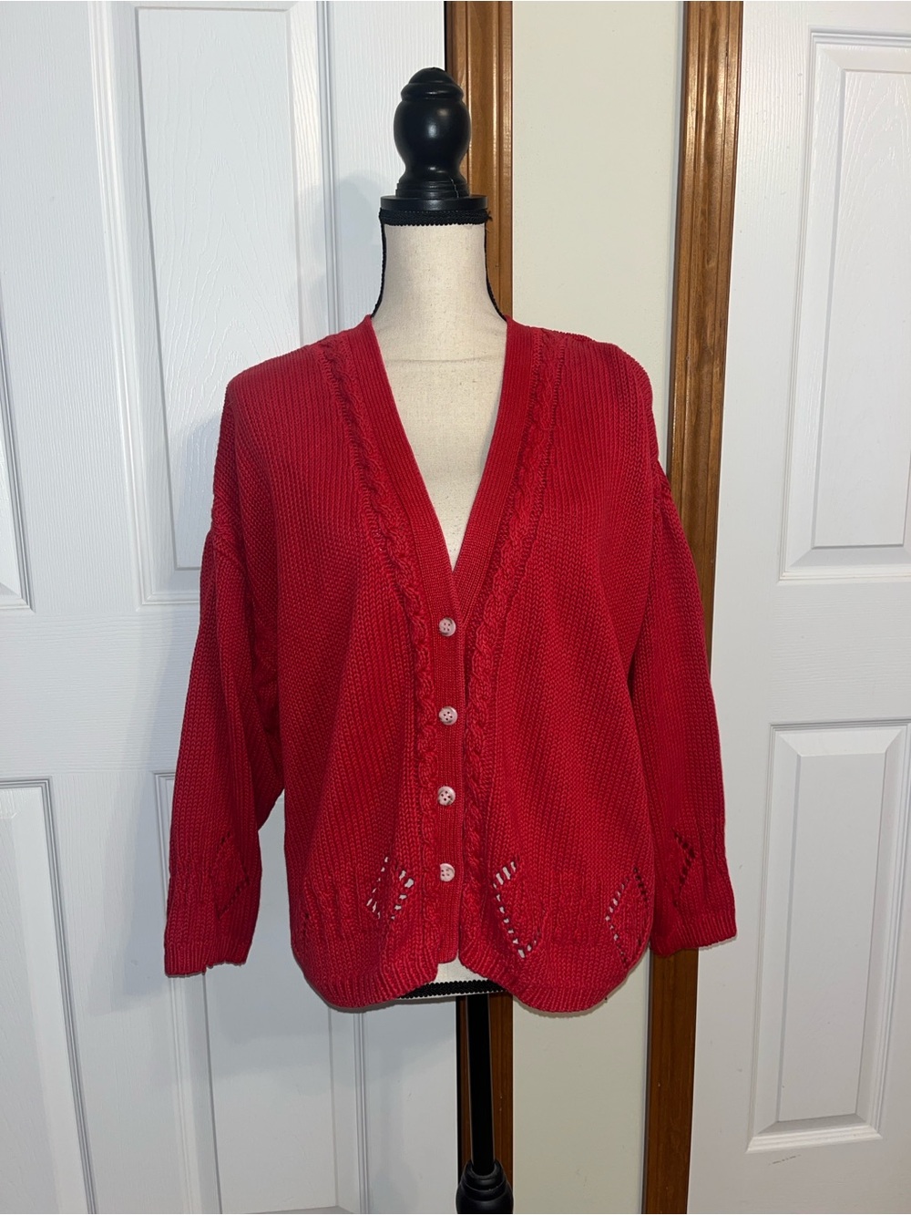 Outback Red Knit Cardigan